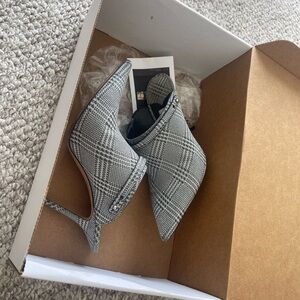 Jimmy Choo Grey Silver Glitter Star Heels 37EU(7W)